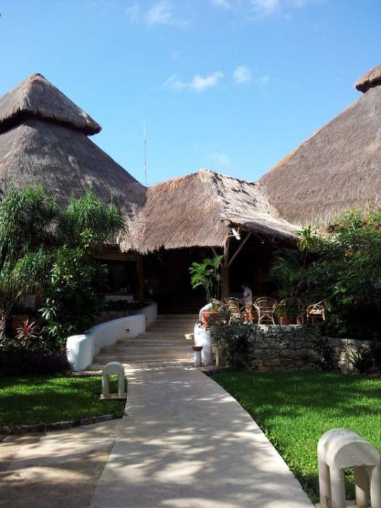 Eines von drei Restaurants Hotel Las Palapas