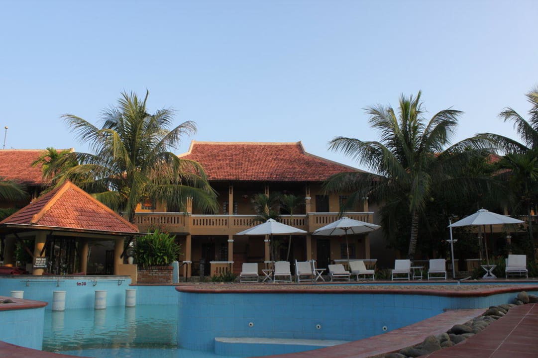 Blick in die Anlage Hotel Vinh Hung Riverside Resort & Spa