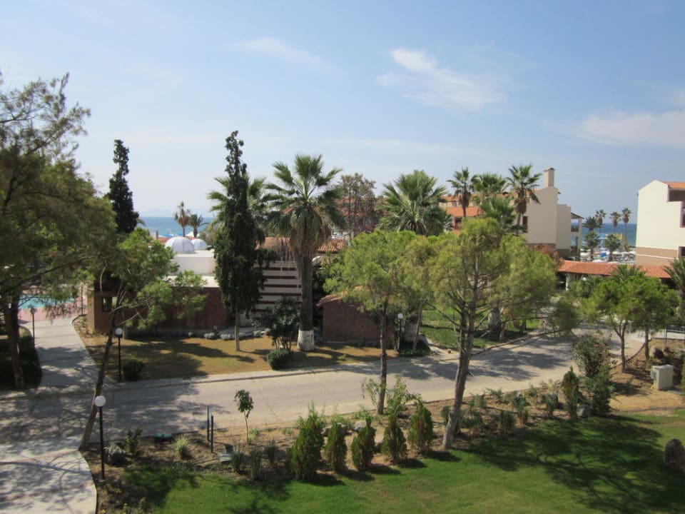 Ausblick vom Balkon Ephesia Holiday Beach Club