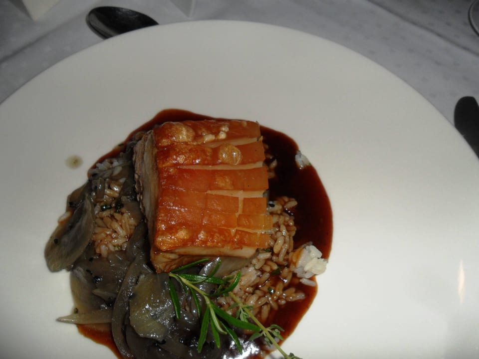 Hauptspeise abends Hotel DIE SONNE