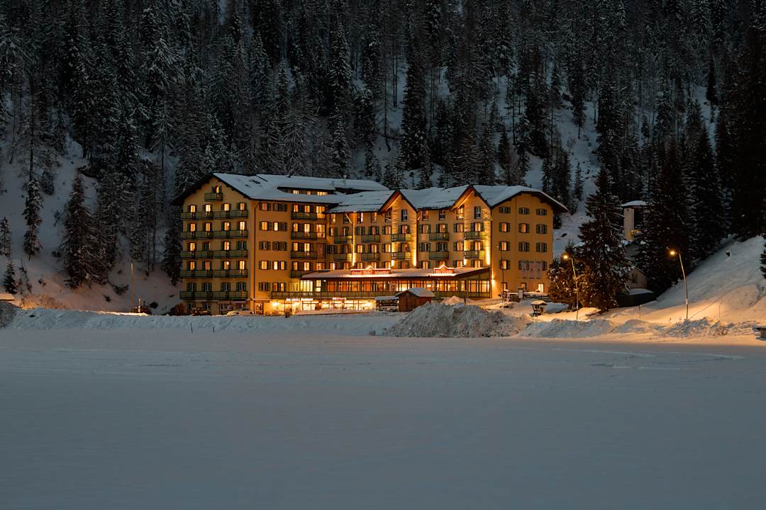 Außenansicht Grand Hotel Misurina