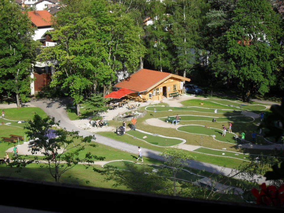 Ausblick vom Balkon Gästehaus Bergzauber