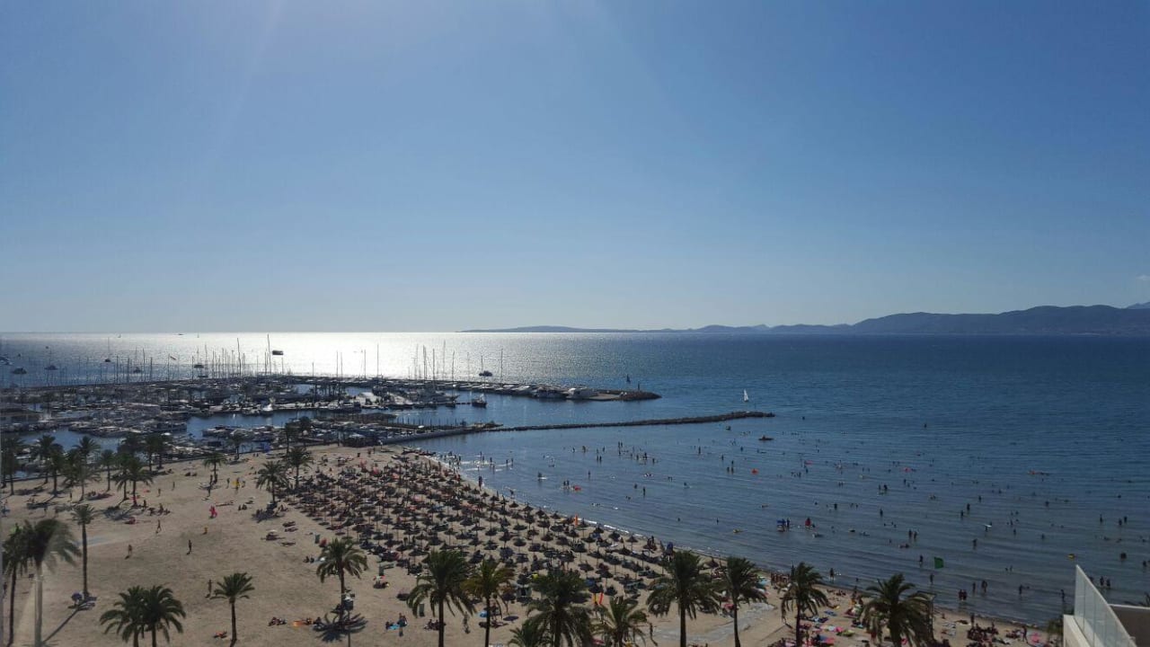 Ausblick Dachterrasse whala!beach