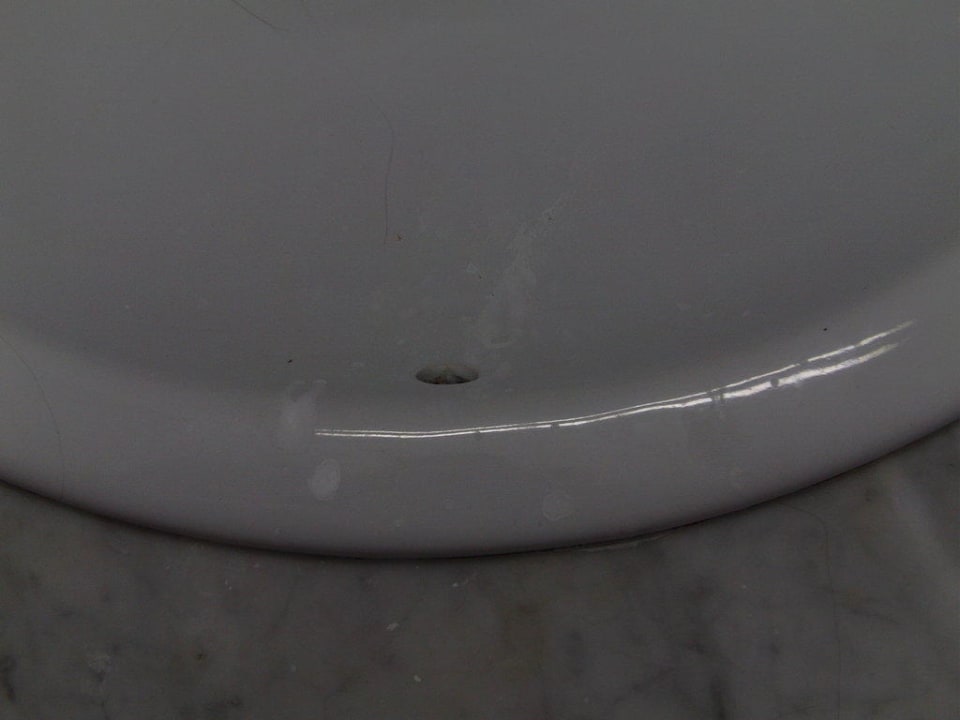 Waschbecken nach Zimmerreinigung Aparthotel Costa Mar