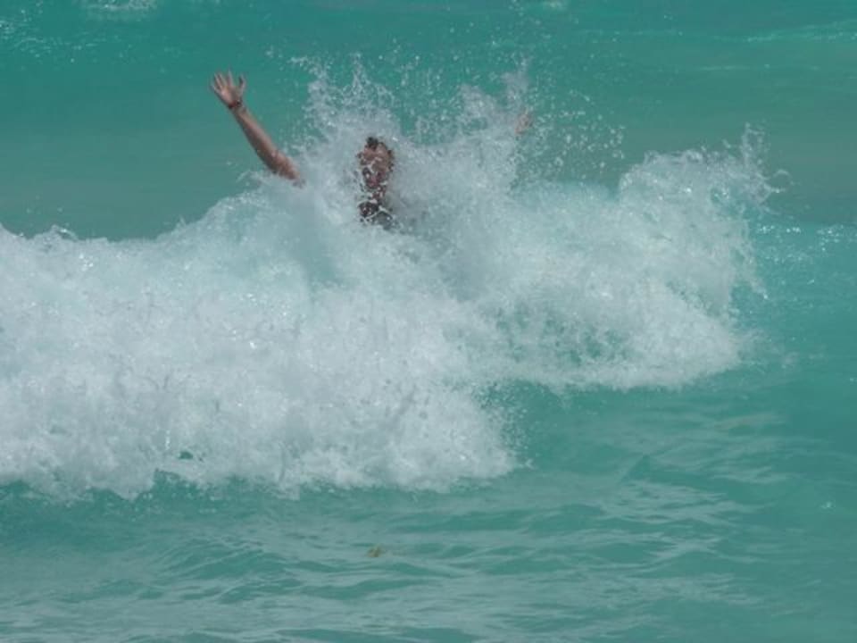 Schön windig - schöne Wellen Hotel Riu Tequila