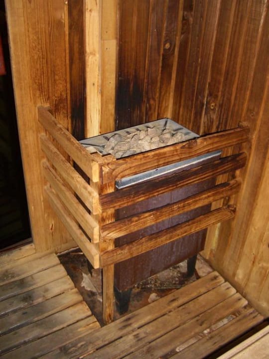 Nicht einladend: Sauna-Ofen Le Meridien Ile Maurice