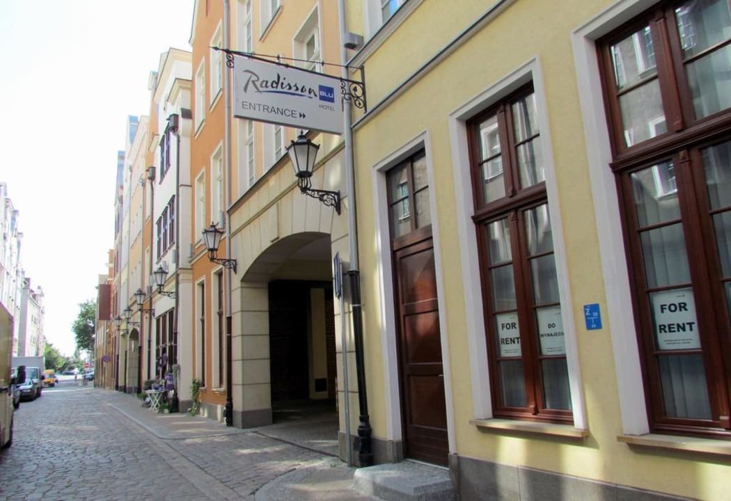 Entrance Hotel Radisson Blu Gdańsk