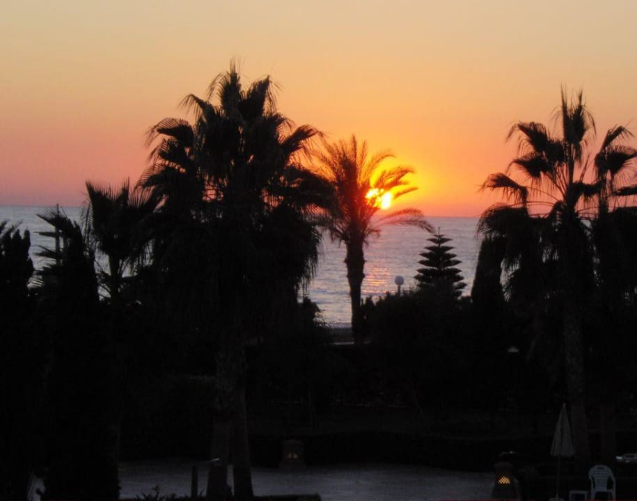 Sundown vom Zimmer 288 Iberostar Waves Málaga Playa