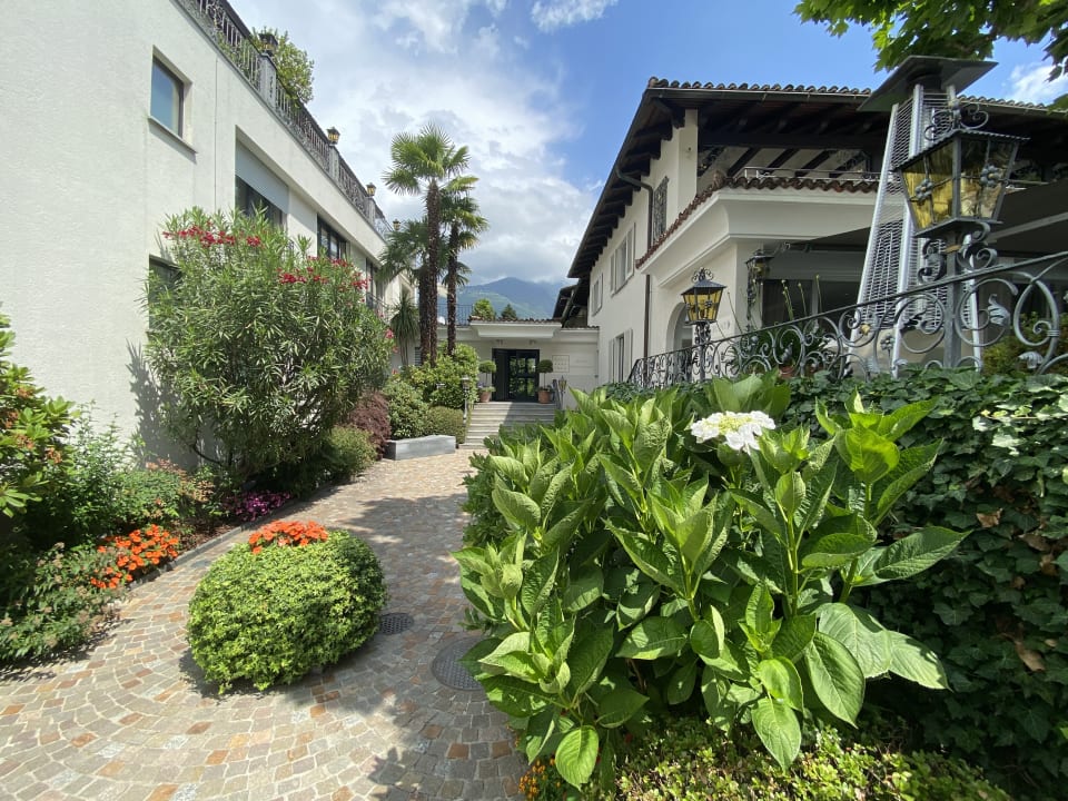 Außenansicht Hotel Ascovilla, the charming hideaway in Ascona