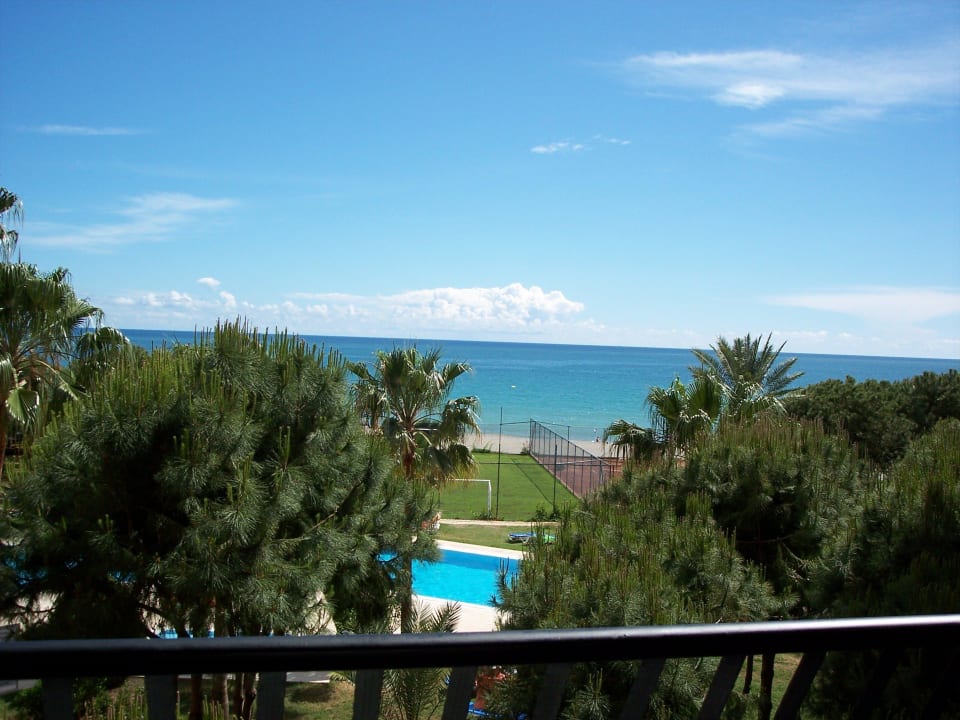 Blick vom Balkon Club Turtas Beach Hotel