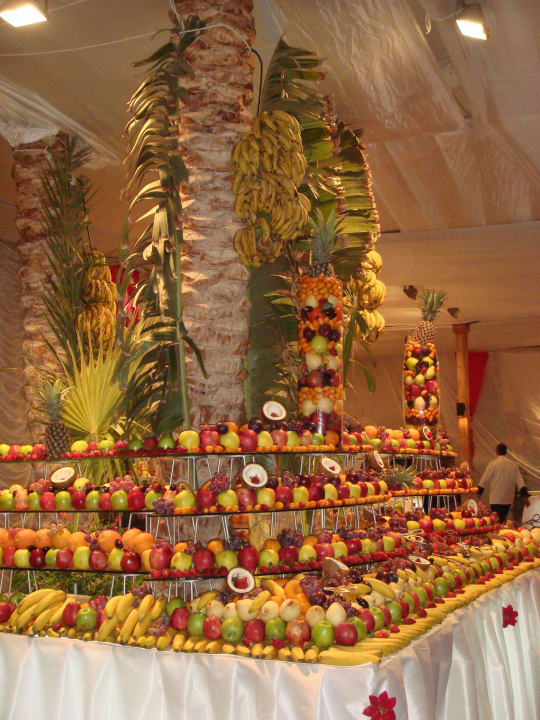 WQeihnachtsbüffet Jaz Dar EL Madina