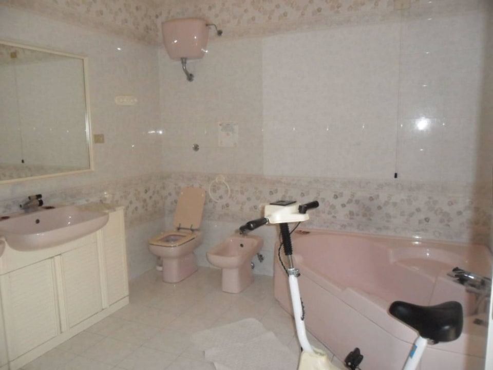 Das Bad im Zimmer  B&B Donna Teta