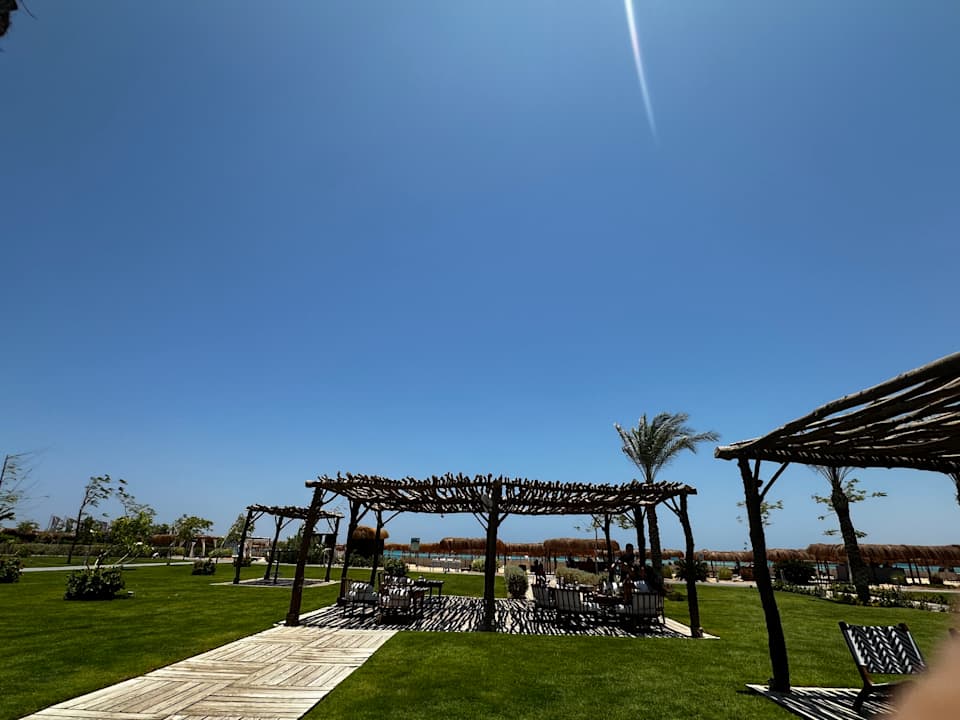 Gartenanlage Steigenberger Resort Ras Soma