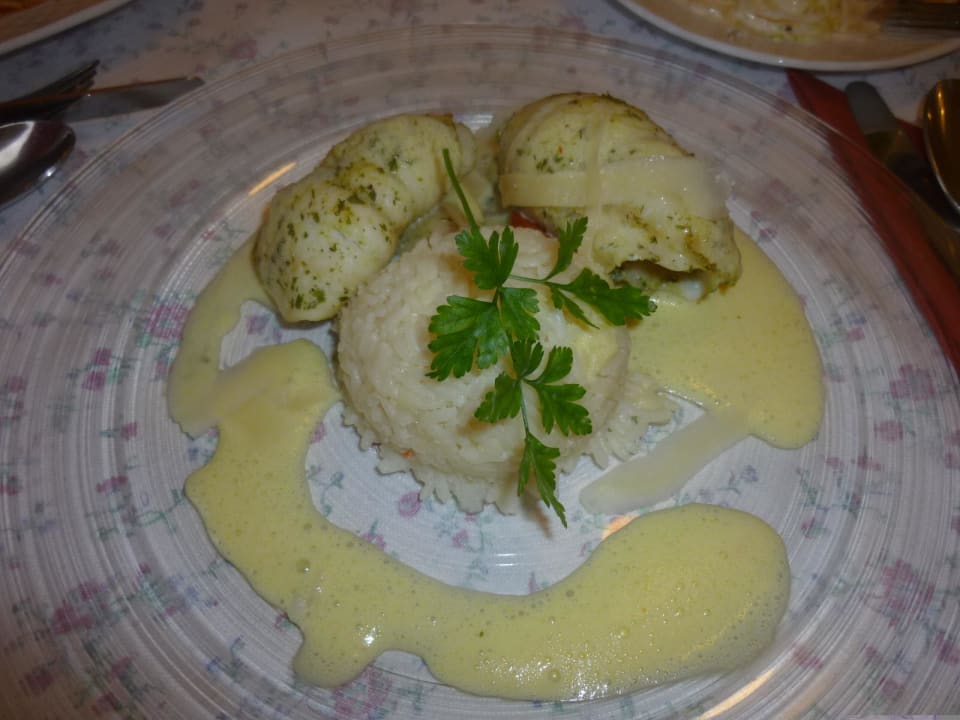 Fischröllchen zum Abendbrot Almhotel Lindbichler
