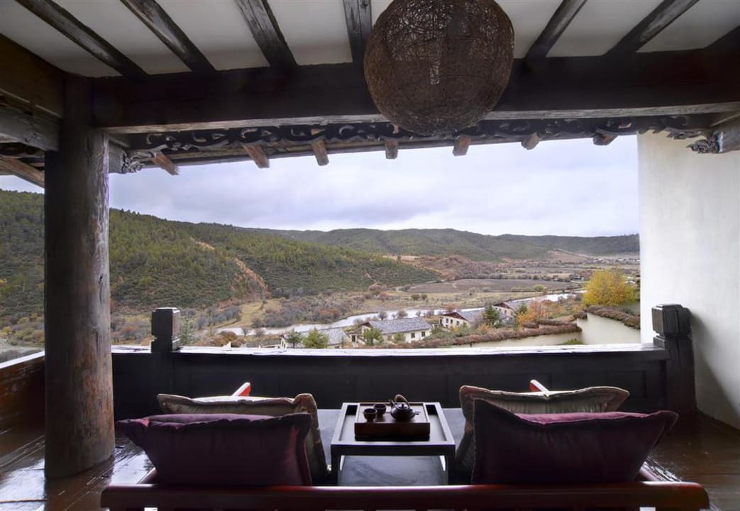 Ausblick aus Zimmer Hotel Banyan Tree Ringha