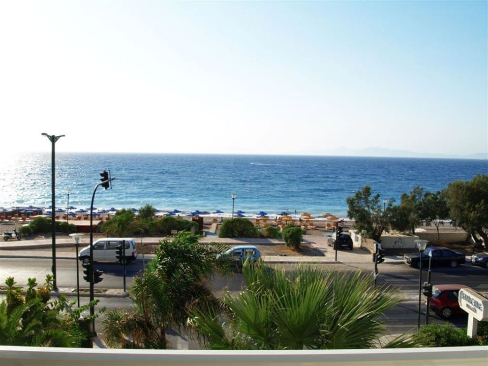 Zimmerausblick Hotel Sirene Beach