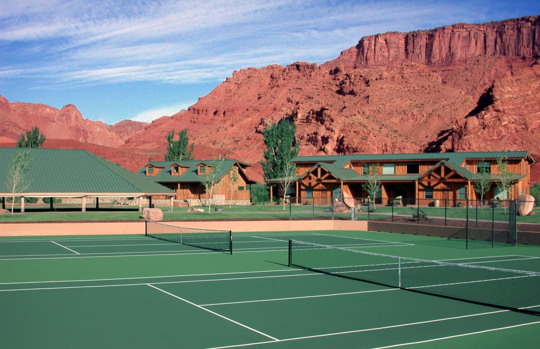 Tennis Courts Sorrel River Ranch Resort & Spa