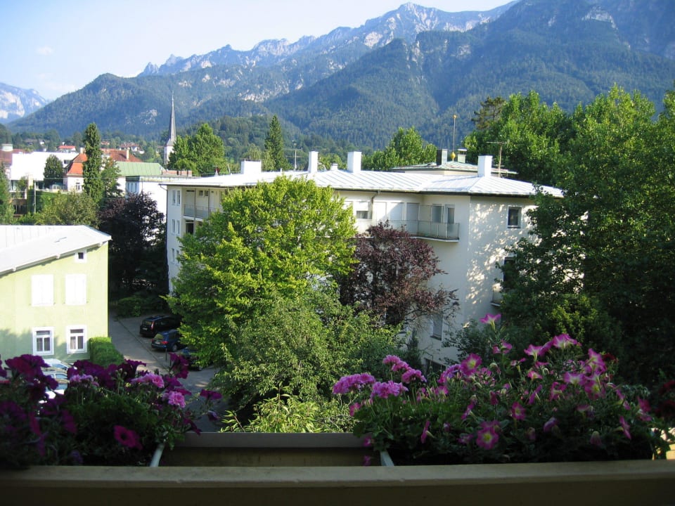 Ausblick aus unserem Zimmer Hotel Bayern Vital