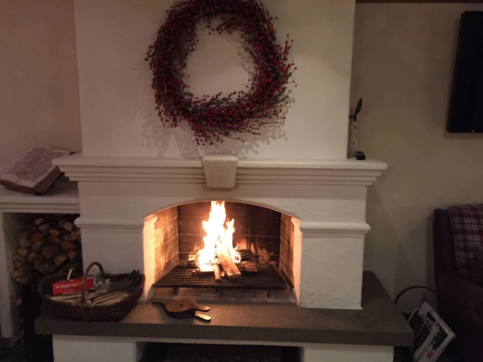 Gemütliche Stimmung am offenen Kamin Hotel Zur Pfeffermühle