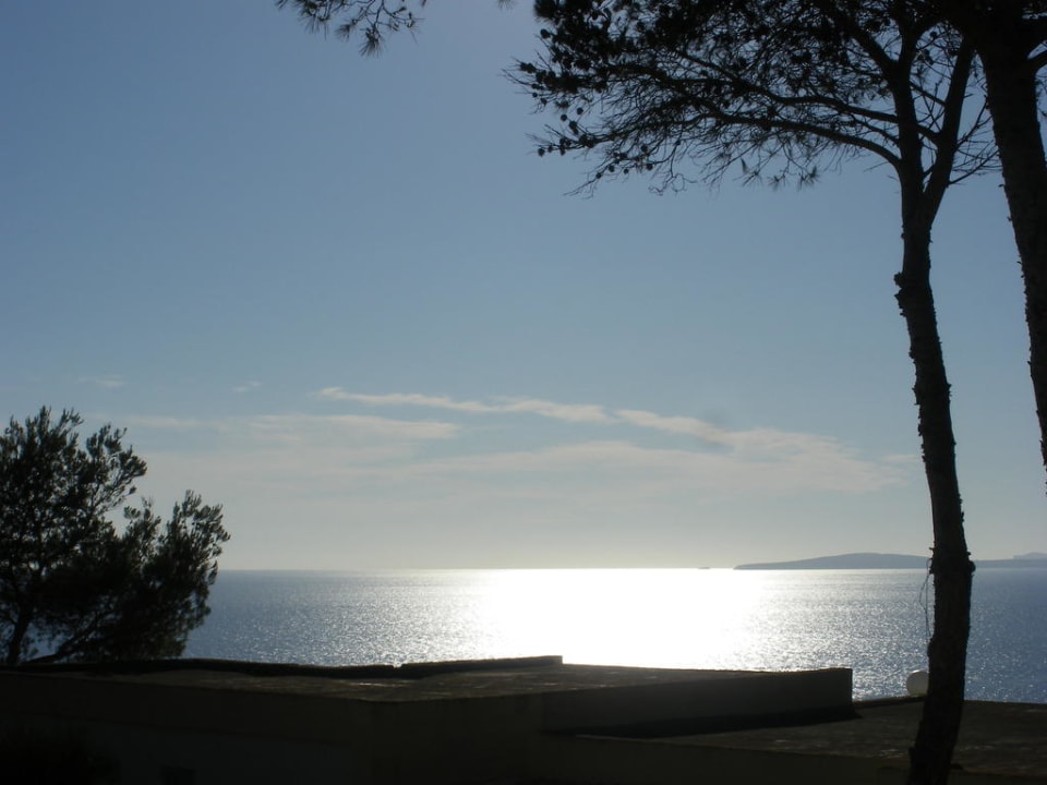 Ausblick am Abend vom Bungalow Sun Club Eldorado