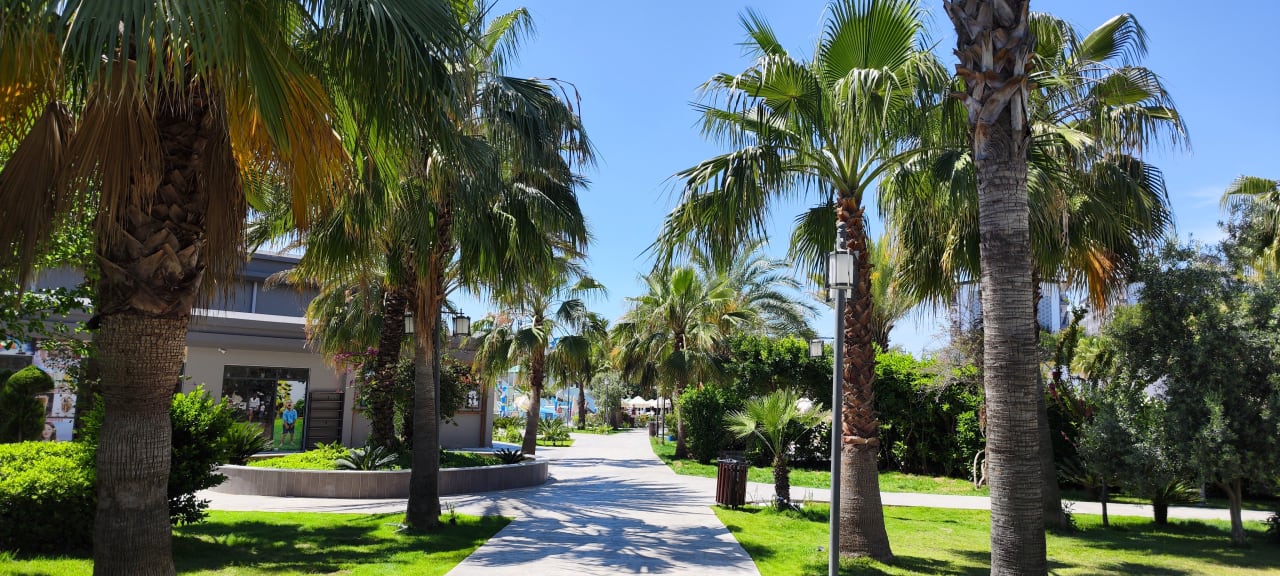 Gartenanlage Seaden Sea Planet Resort & Spa