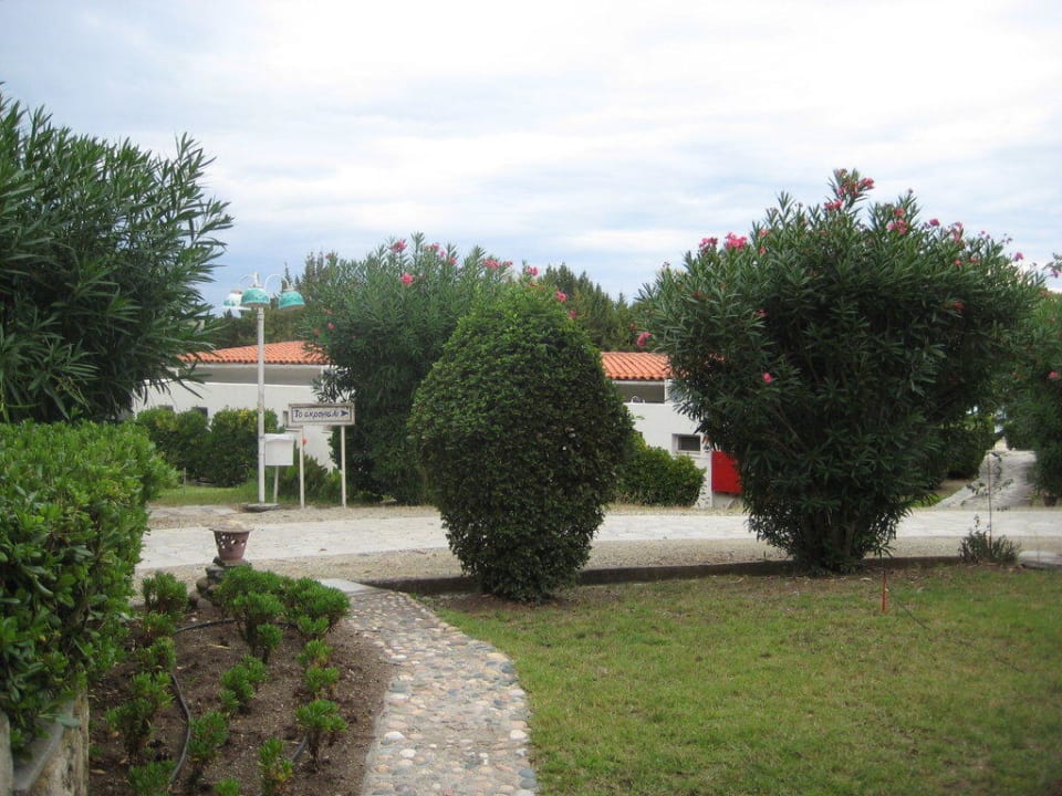 Ausblick vom Bungalow Pallini Beach Hotel