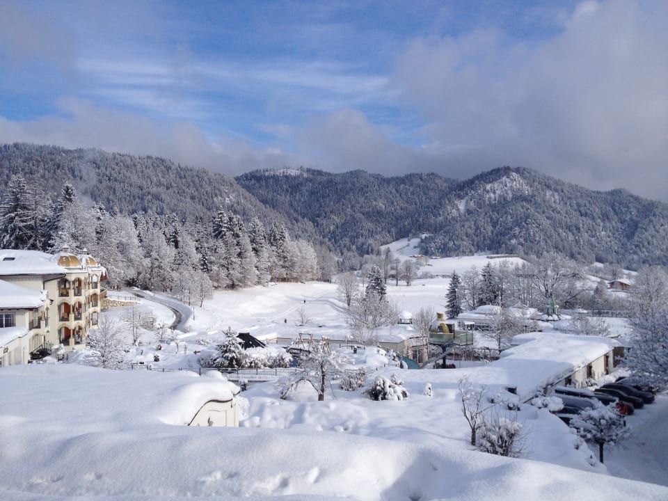 Blick vom Zimmer 225 Wohlfühlresort Peternhof