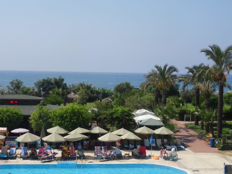 Blick vom Balkon MC Arancia Resort