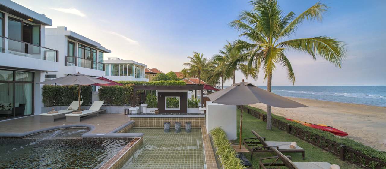 Außenansicht X2 Hua Hin LeBayburi Pranburi Villa