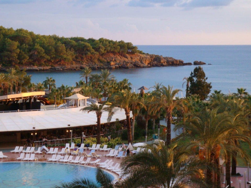 Aussicht vom Balkon in die Bucht Arycanda Kirman Premium