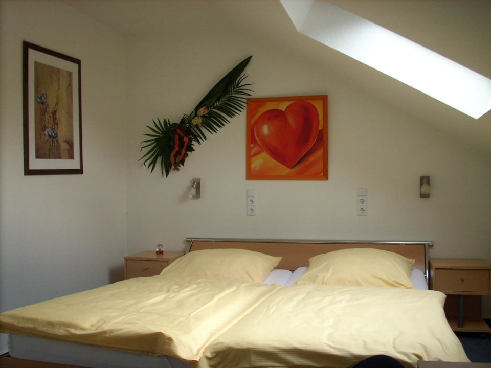 Schlafbereich Hotel Biedermeier