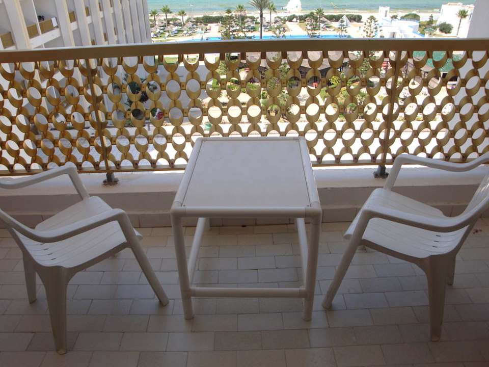 Balkon möbel Hotel Amir Palace