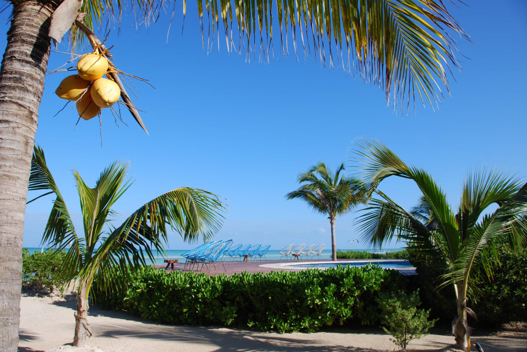 Pool-Bereich Hotel Villas Flamingos