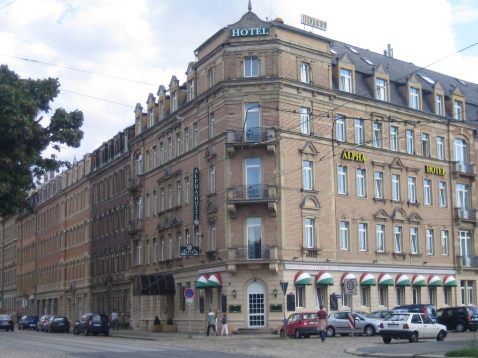 "Außenansicht des Hotels Mark Alpha" TRYP by Wyndham Dresden Neustadt Hotel (Hotelbetrieb