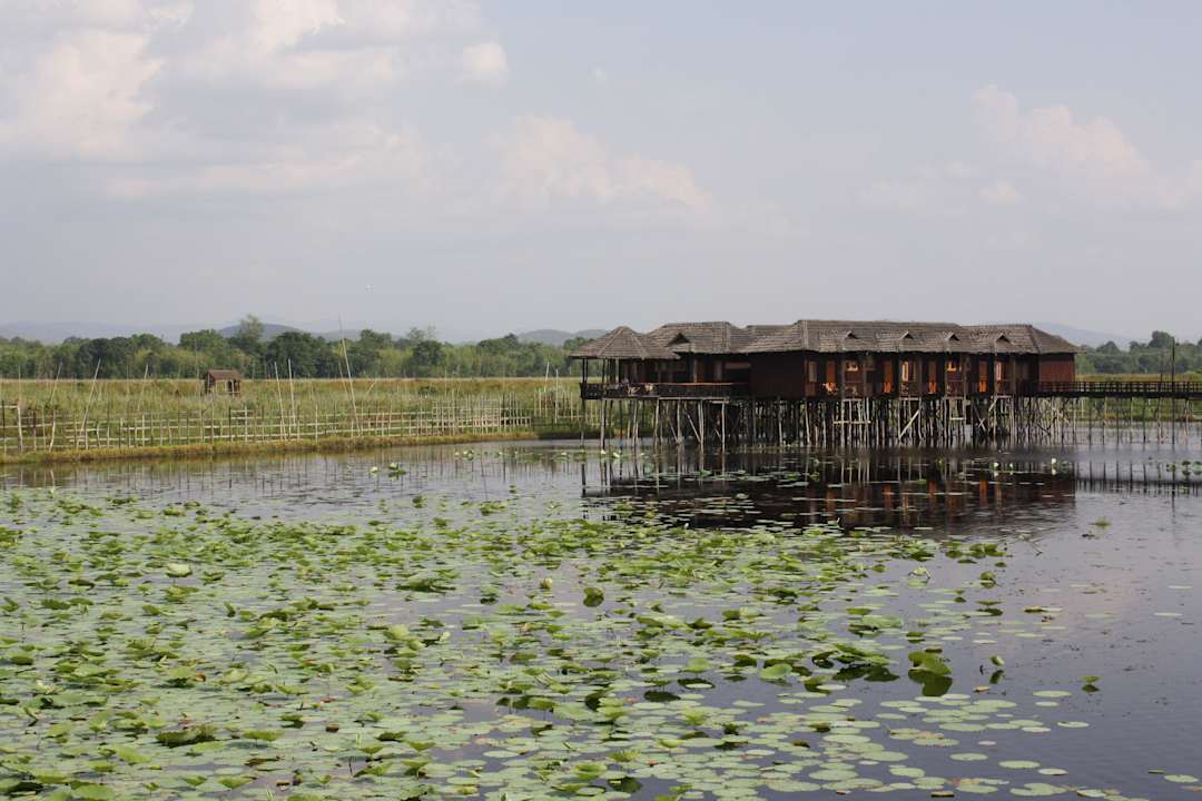 Vom hinteren Balkon Hotel Golden Island Cottages 1 & 2