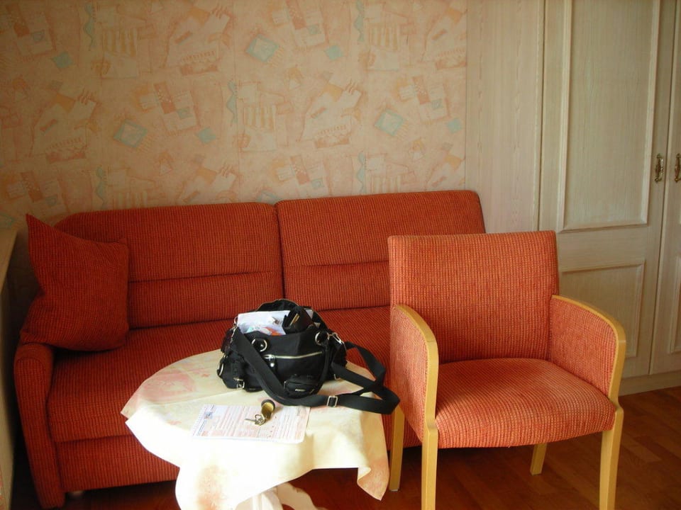 Sitzmöglichkeiten Seehotel Zur Münz