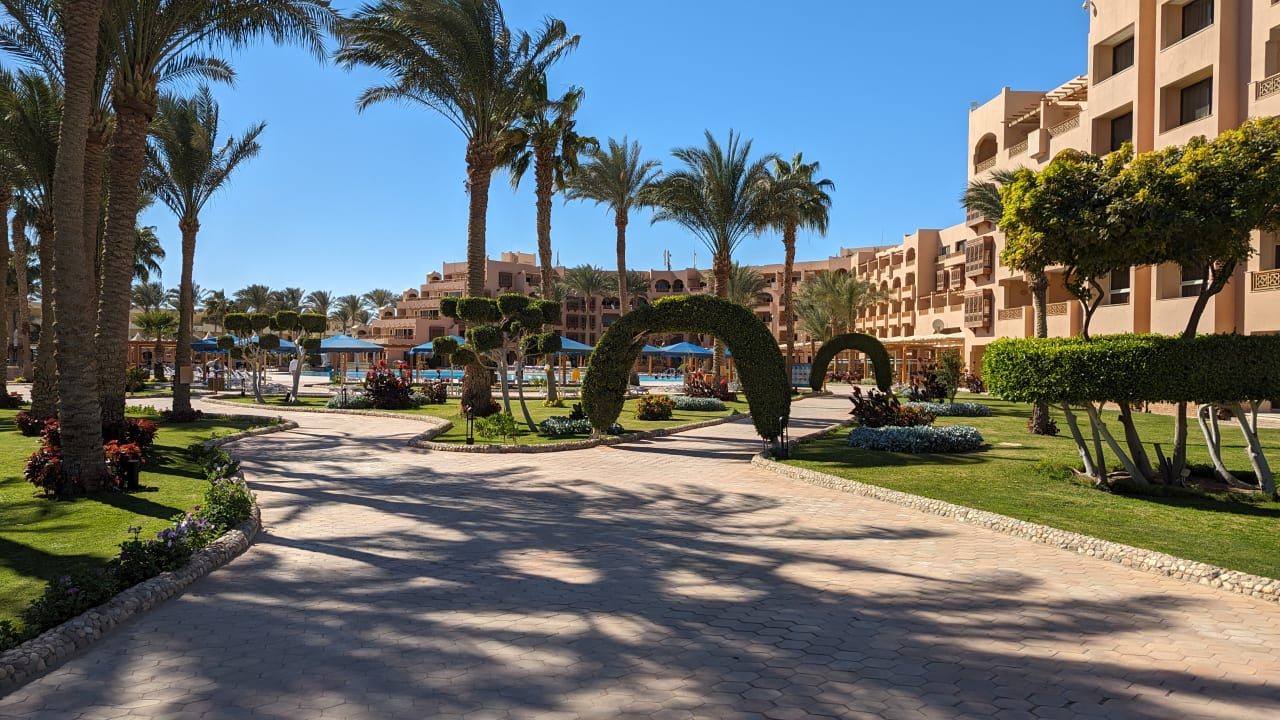 Gartenanlage Continental Hotel Hurghada