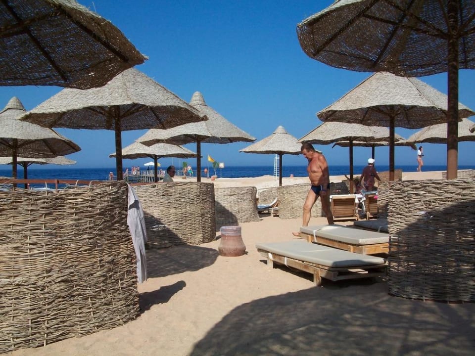 Schirme und Liegen Serenity Alpha Beach