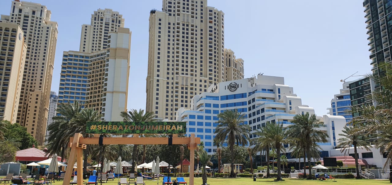 Außenansicht Sheraton Jumeirah Beach Resort