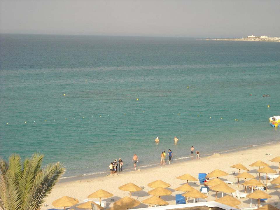 Ausblick vom Balkon El Mehdi Beach Resort
