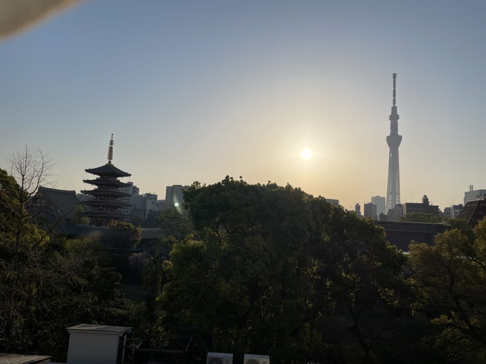 Ausblick Hotel B CONTE Asakusa
