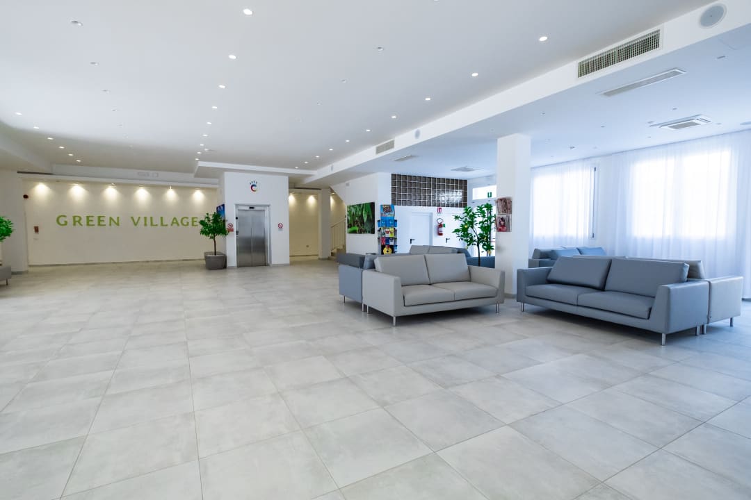 Lobby Color Green Village Cesenatico