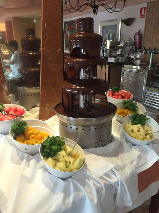 Schokoladebrunnen Bull Dorado Beach & Spa