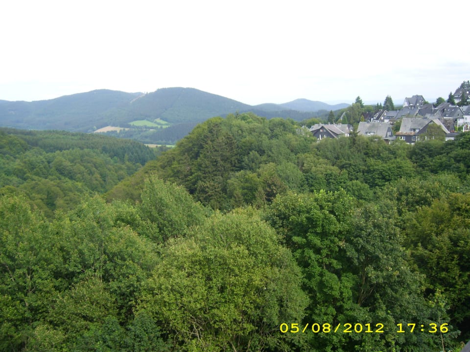 Ausblick Oversum Vital Resort Winterberg