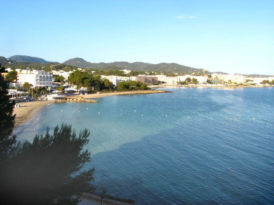 Blick vom Balkon NYX Hotel Ibiza - adults only