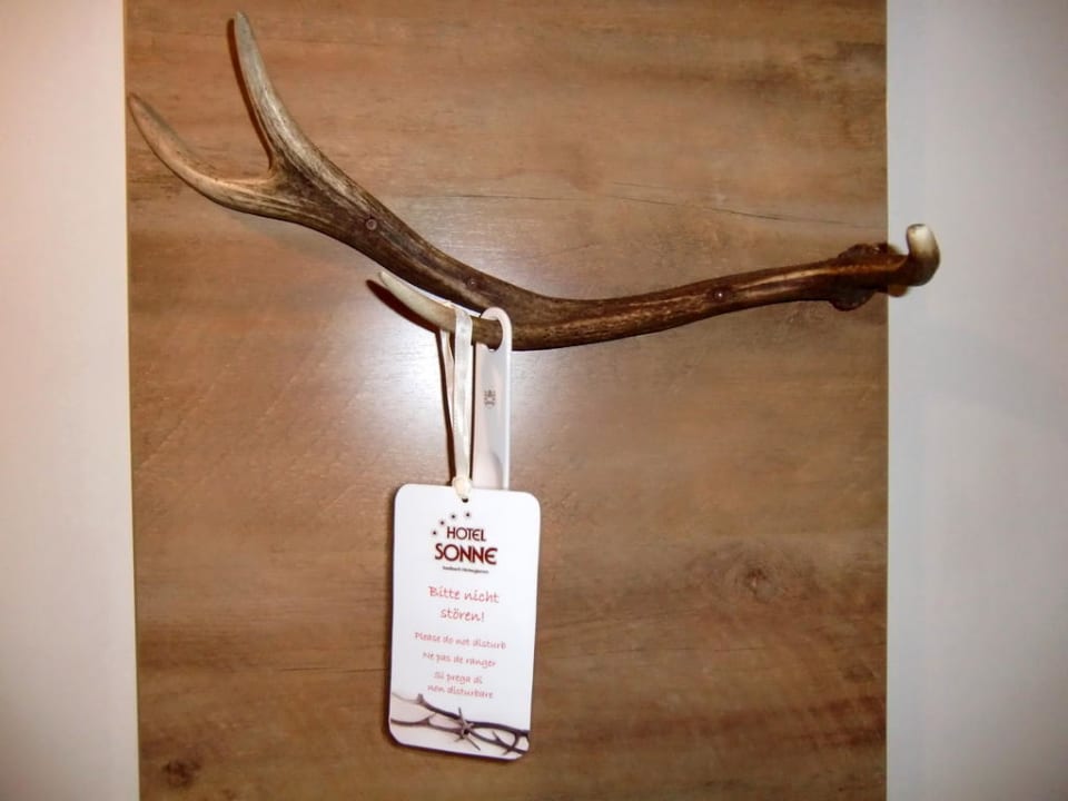 Kleiderhaken Hotel DIE SONNE