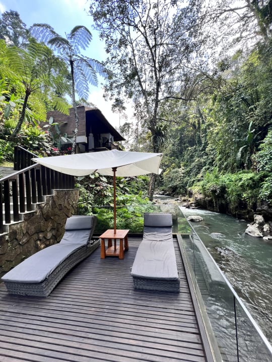 Gartenanlage Maya Ubud Resort & Spa Bali