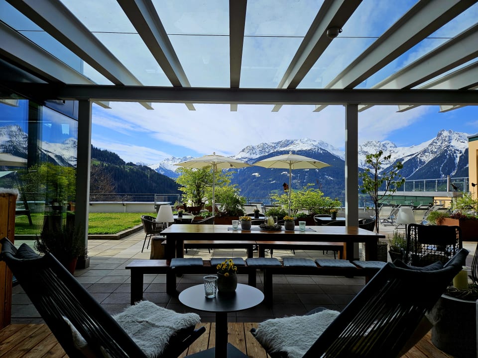 Ausblick Hotel Fernblick Montafon