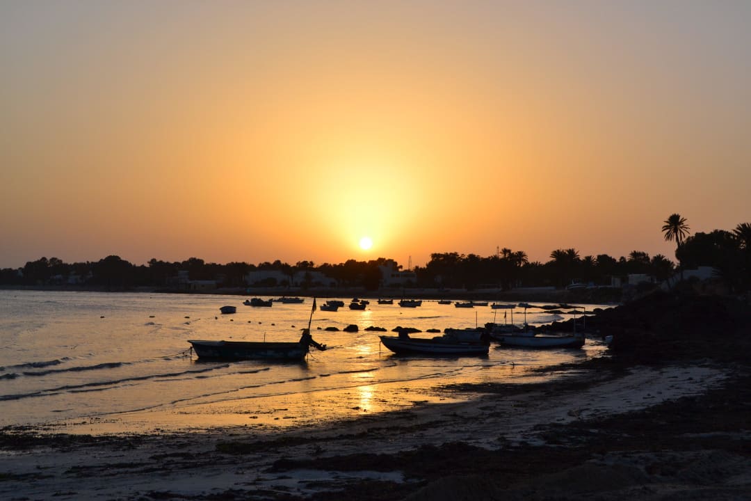 Sonnenuntergang Hotel El Mouradi Djerba Menzel