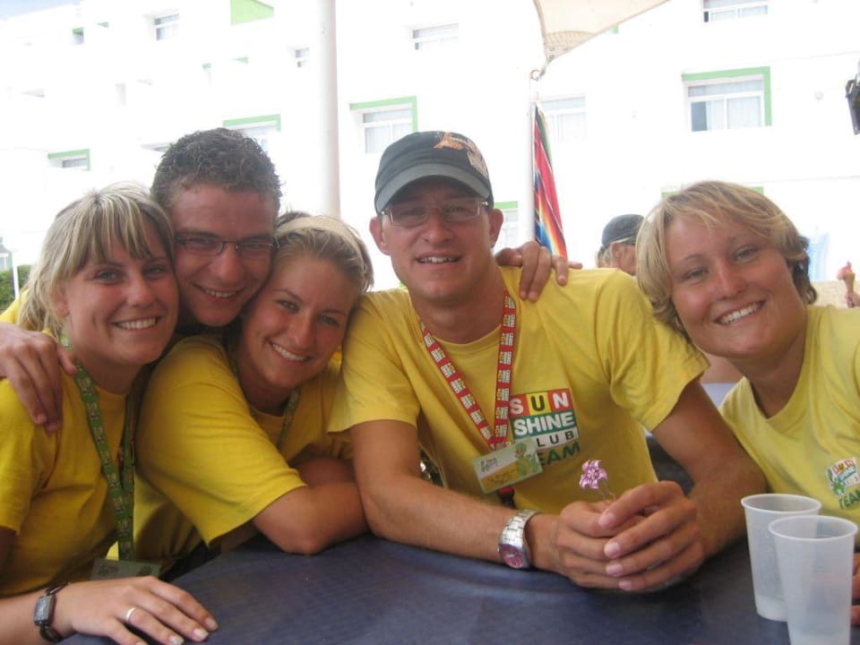 Das Animationsteam 2008 - einfach nur spitze Barceló Portinatx - Adults only